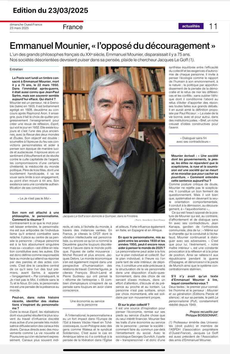 Le Goff Ouest France